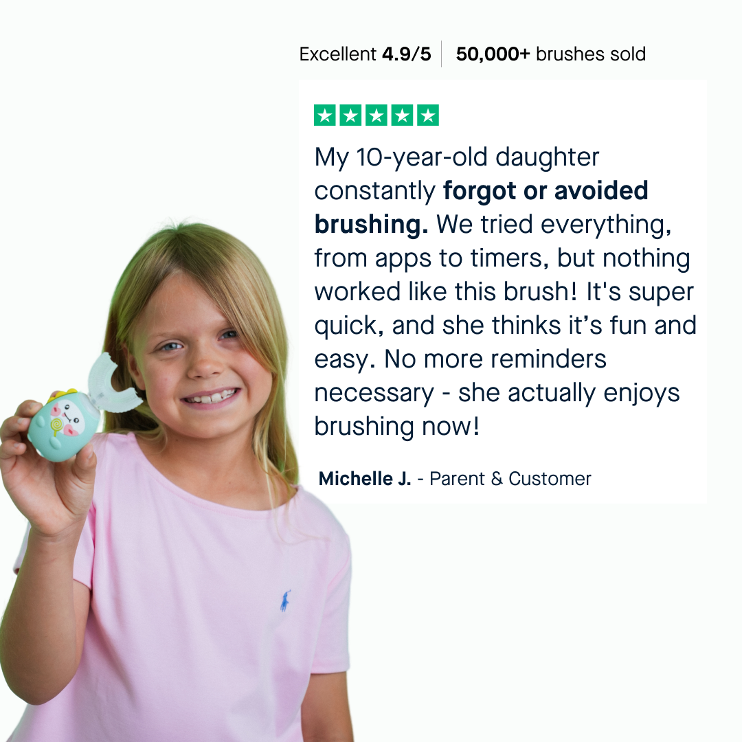 Kids Brush - Gummy Green